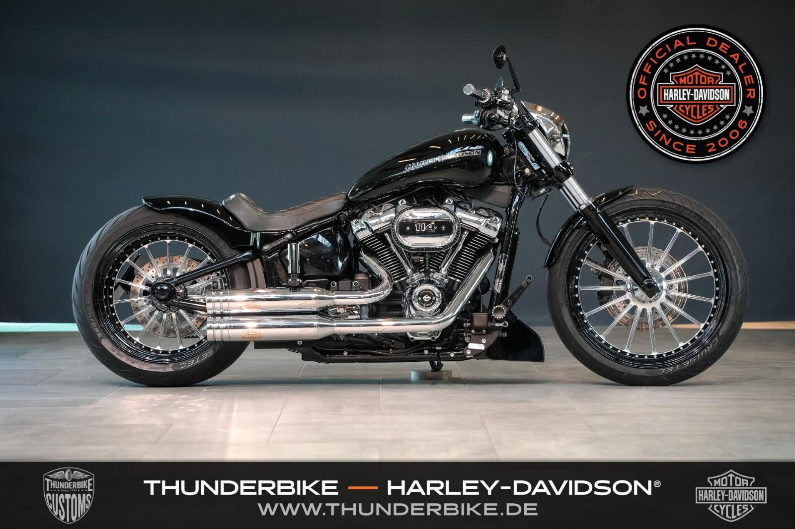 Harley-Davidson Softail FXBRS Breakout 114 mit Jekill&Hyde