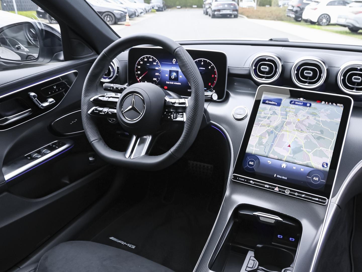 Mercedes-Benz C-Class d T AMG Night Panorama 360°-Kamera LED AHK, миниатюра 8