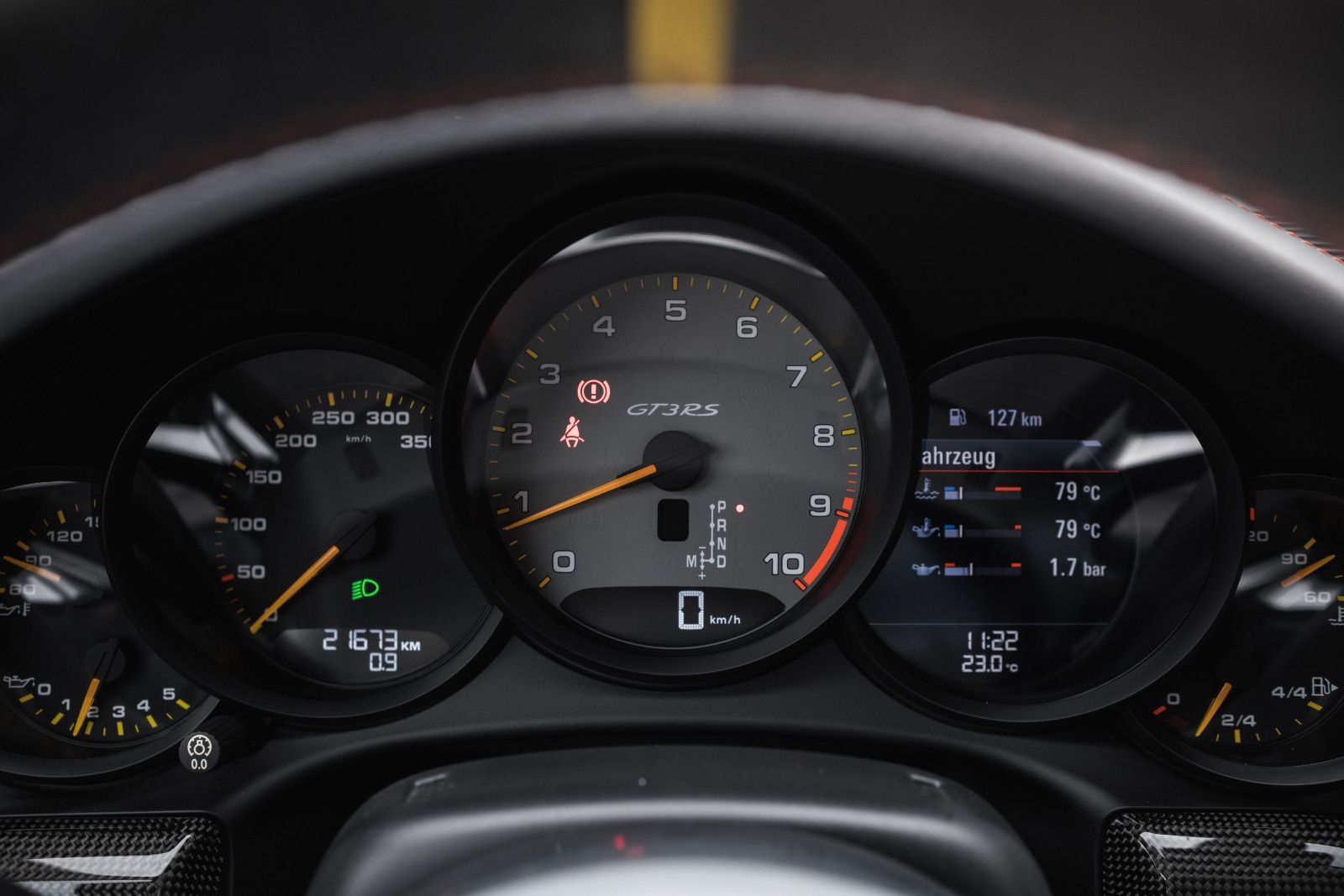 Fahrzeugabbildung Porsche 991.1/911 GT3 RS-Lift-PCCB-90 Ltr. Tank-PDLS+