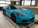 Porsche 718 Boxster miamiblau PCM/SAGA/PDLS+/PASM/Leder - Porsche Boxster: 718