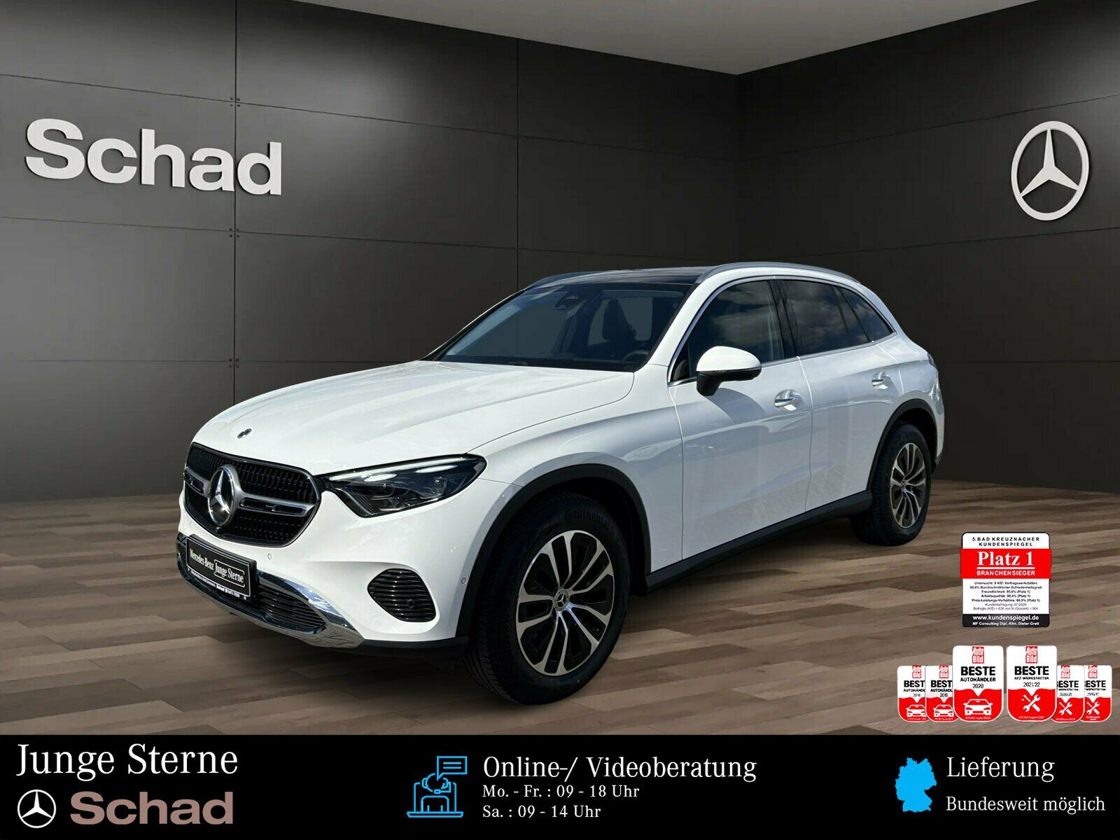 MERCEDES-BENZ GLC 220d 4M AVANTG. HUD+DISTR+DIGI LED+360°+PANO