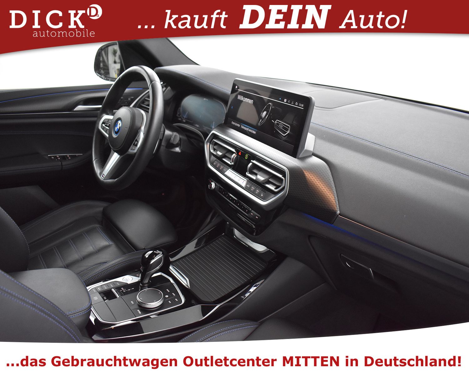 BMW X3 xDr 30e M Sport/PAKET+PROF+VIRTU+360+MEMO+20" - Image 12