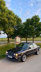 BMW 325i / zobelbraun / Sportsitze - gebrauchte BMW 325 aus dem Jahr 1986