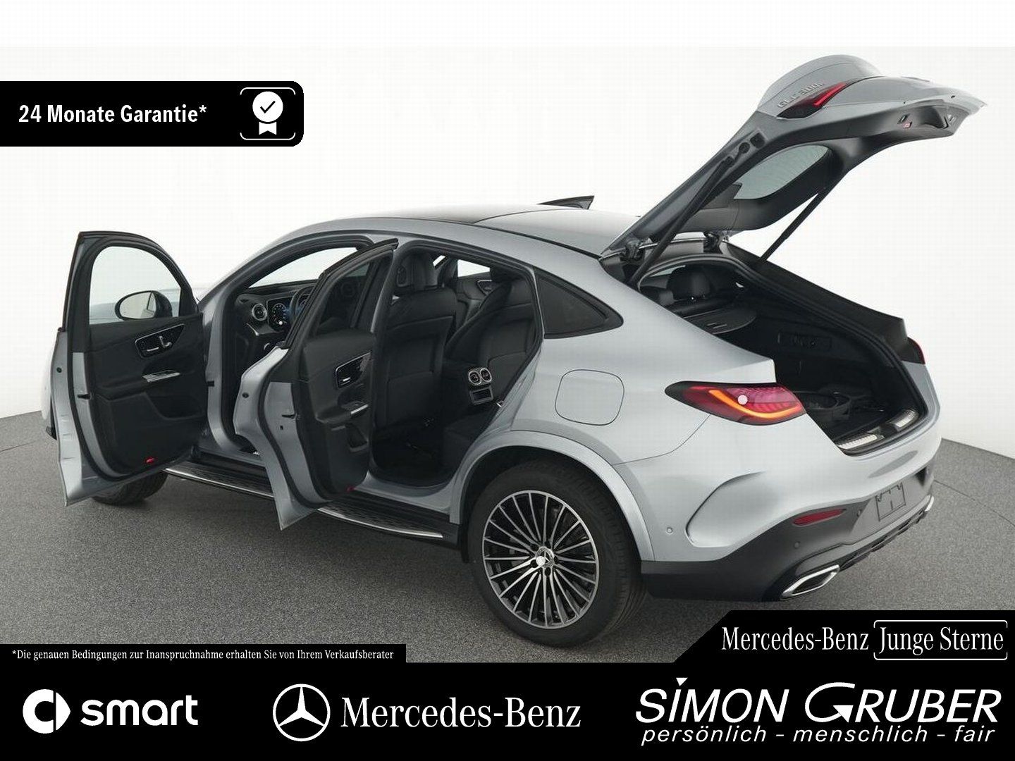 Fahrzeugabbildung Mercedes-Benz GLC 300 e 4M Coupé AMG Leder Pano Airmatic AHK