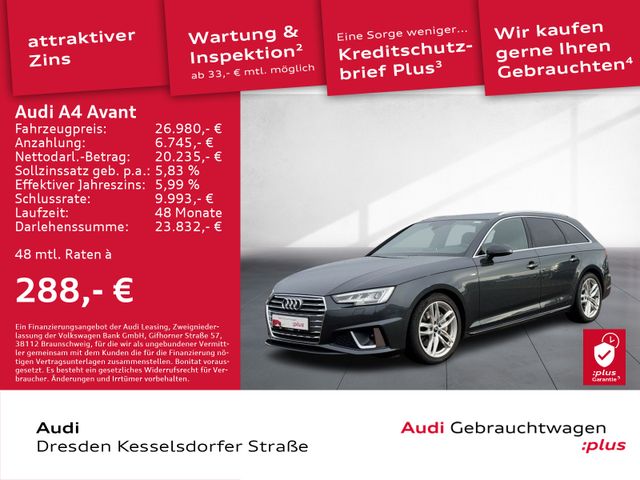 Audi A4 Avant 40 TDI sport Navi LED Rückfahrkamera