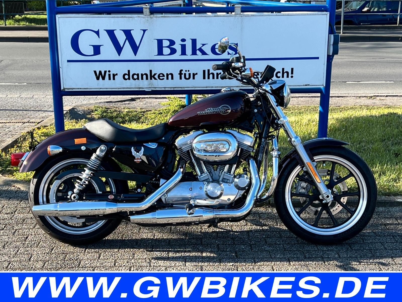 Harley-Davidson XL 883 SUPERLOW 5HD  1.HD. SUPER LOW WERBUNG !!!