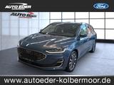 Ford Focus Titanium Vignale Bluetooth Navi LED Klima - mit Benzin-Antrieb: Vollleder, Limousine, Bluetooth