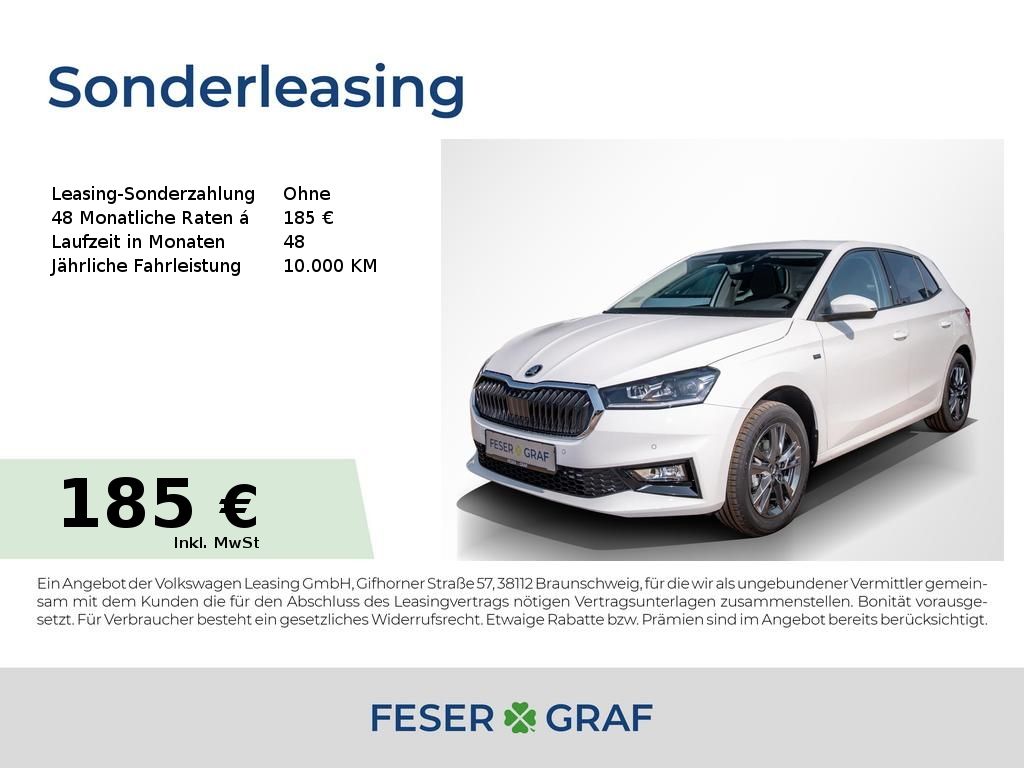 Skoda Fabia Tour 1.0 TSI RFK/PDC/LED/SHZ/ALU
