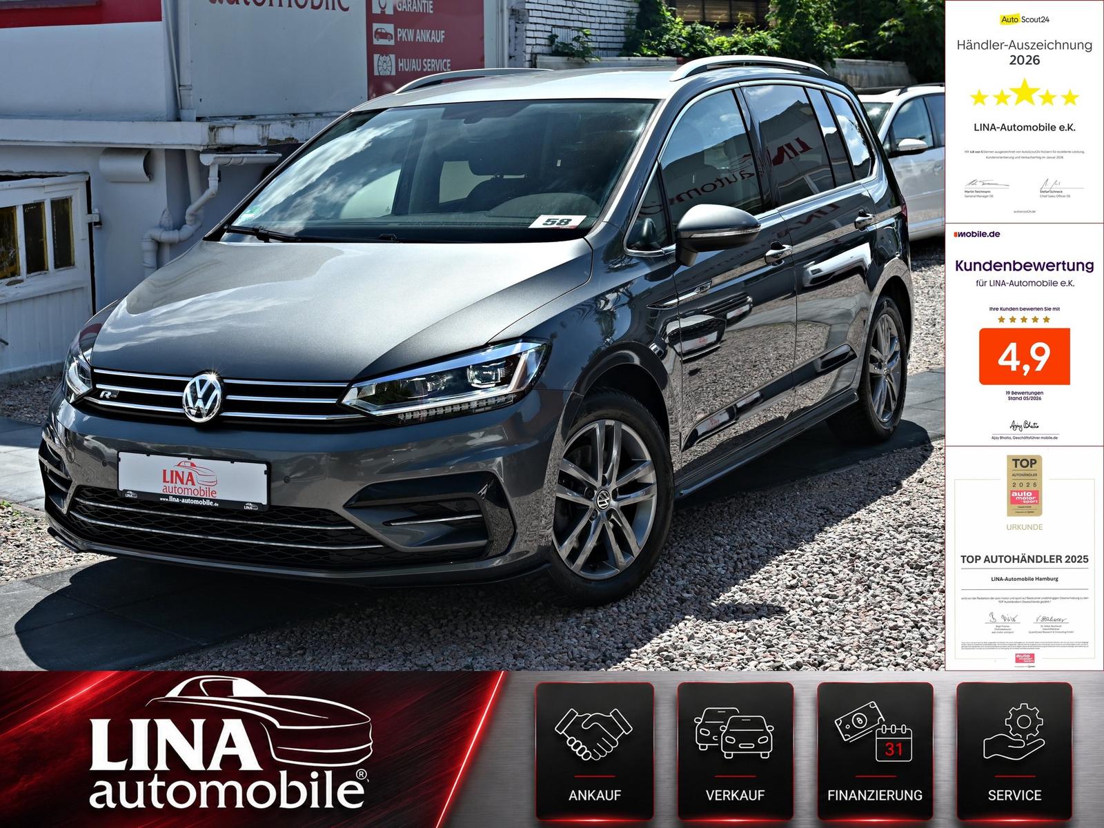 Volkswagen Touran 1.5 TSI R-Line 7SITZ*ACC*Kamera*NaviDVD