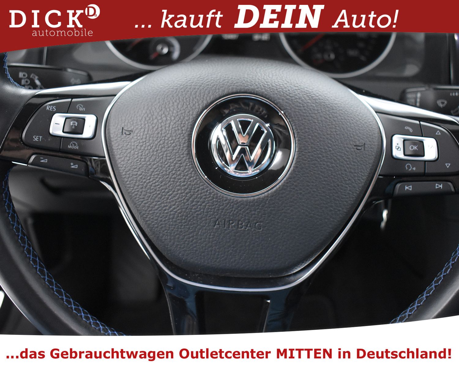 VW Golf VII e-Golf WÄRMEPUMPE+NAVI+LED+ACC+SHZ+PARK - Image 16