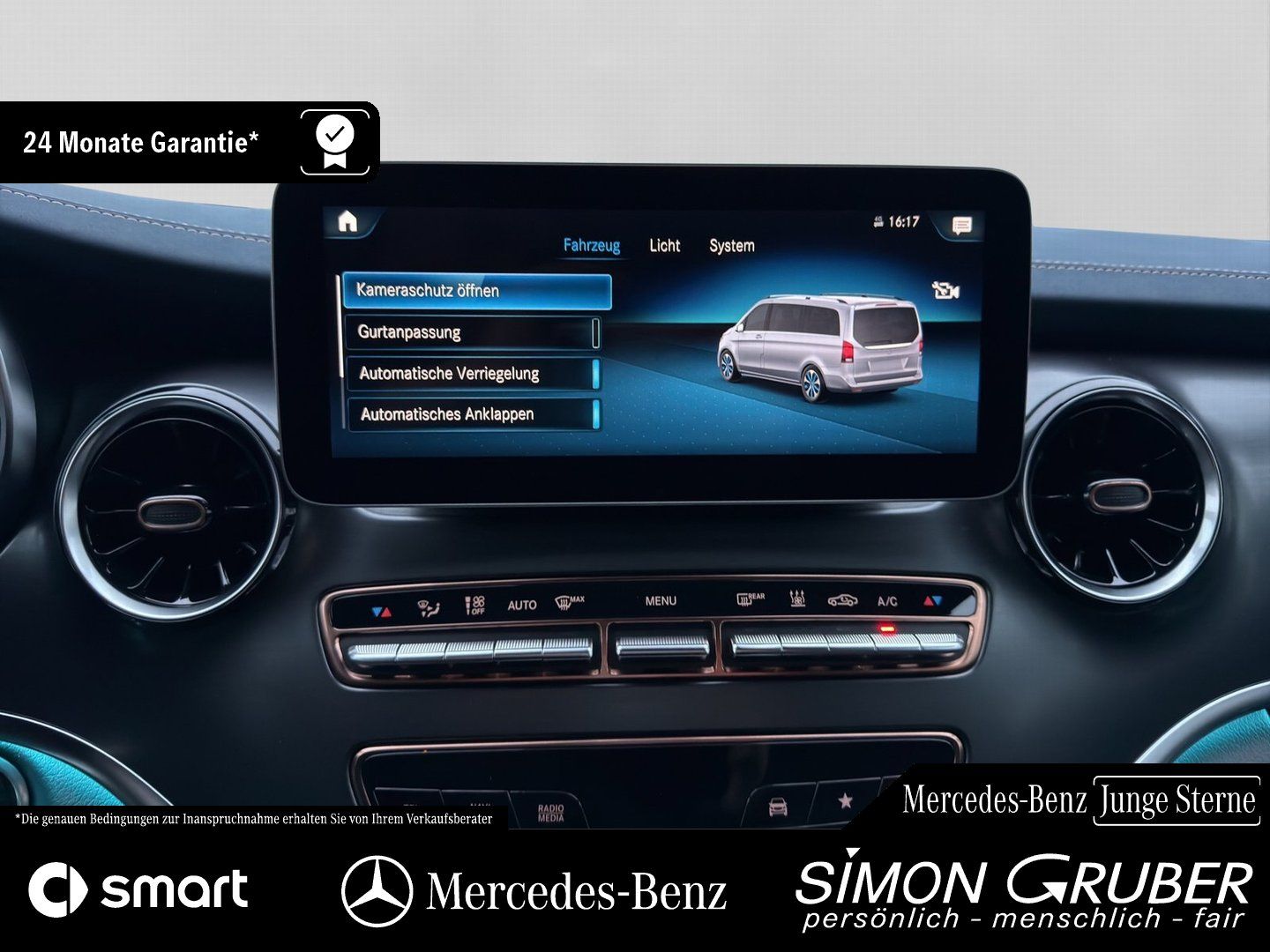 Fahrzeugabbildung Mercedes-Benz EQV 300 Ava Extra Lang XL Design Airmatic 7Sitze