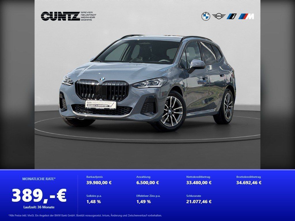 BMW 223i xDrive Active Tourer M Paket Anhängerk. Pan foto 1