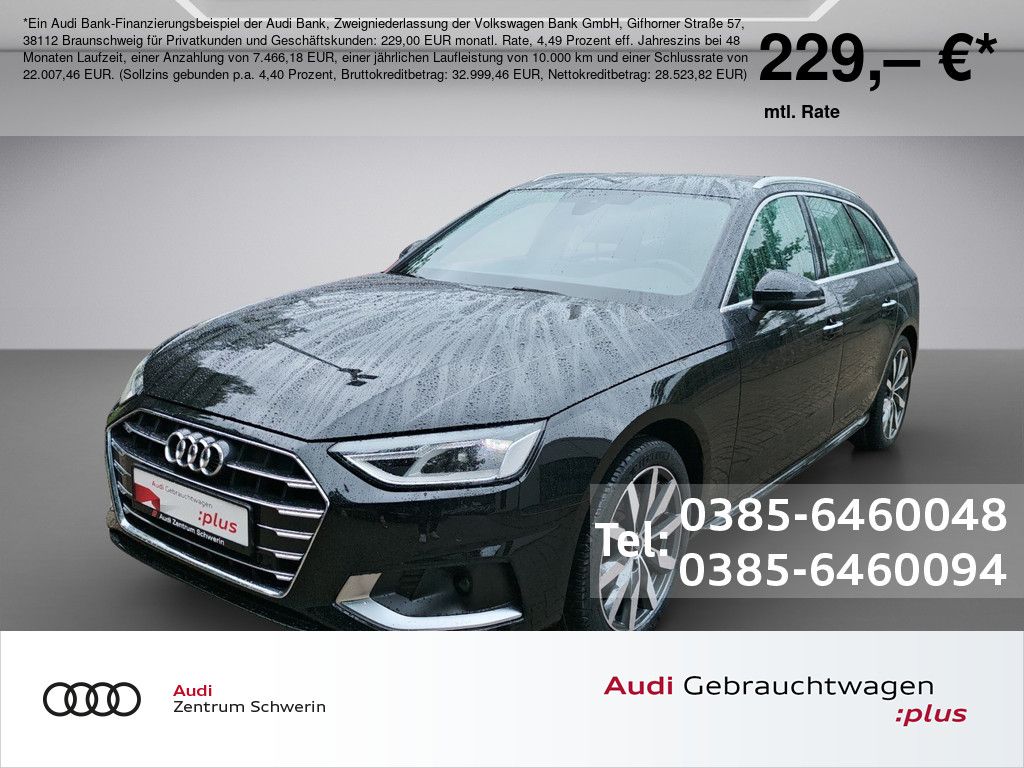 Audi A4 Avant 35 2.0 TFSI advanced S-tronic LEDER ACC