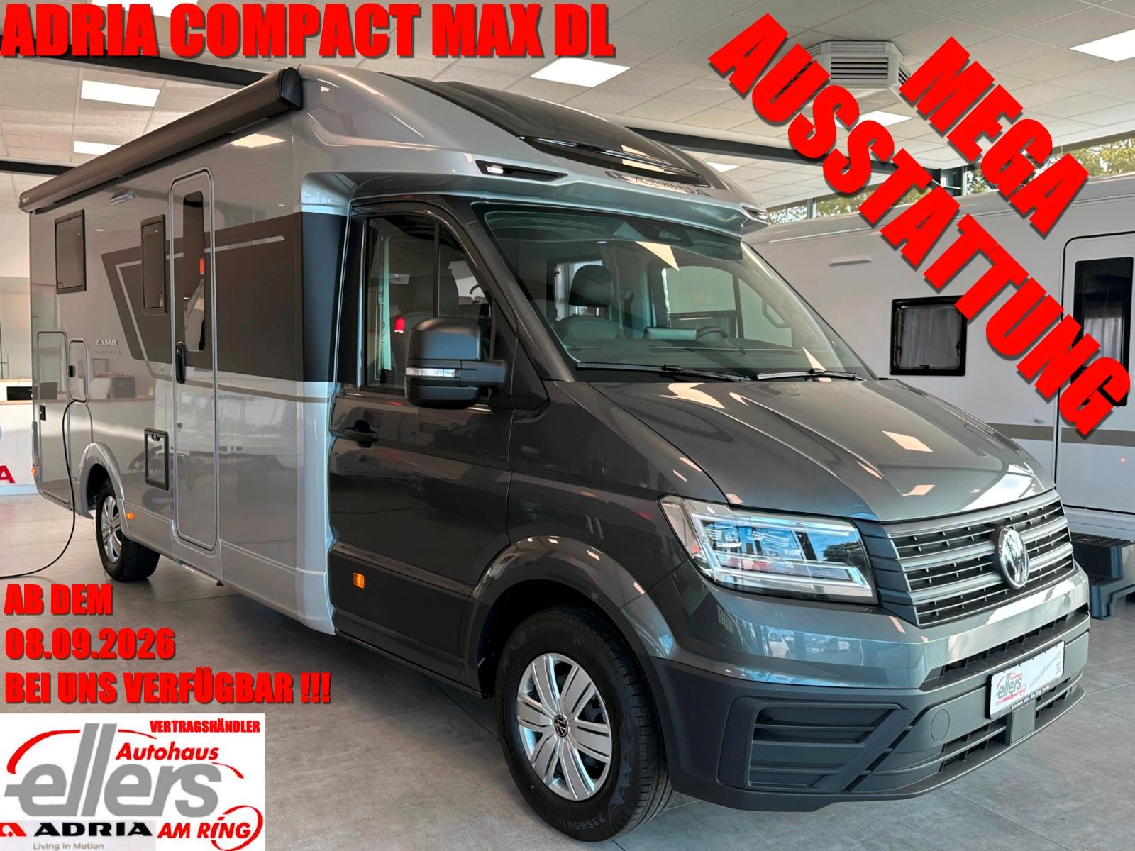 Adria COMPACT MAX DL VW CRAFTER  AUTO NAVI BACKO AHK