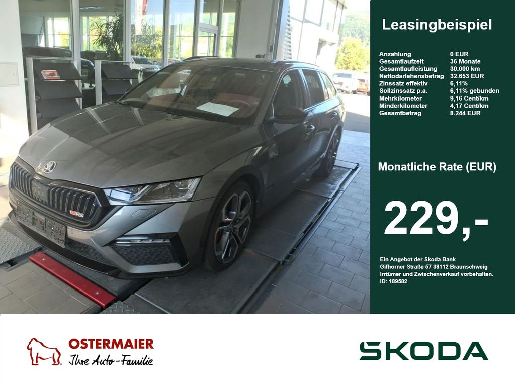 Skoda Octavia Combi RS 2.0TSI DSG. EDITION.LED.NAV.AHK