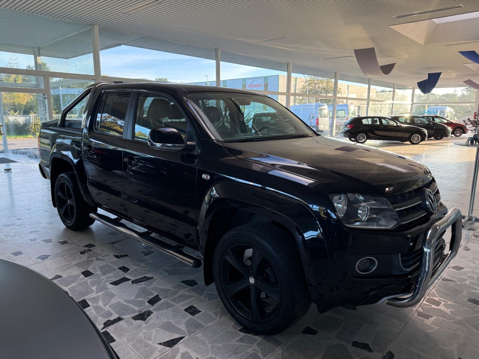 Volkswagen Amarok 2.0 BiTDI 163 ch Highline DoubleCab 4Motion • Cuir • GPS • Attelage 3 t • 19"
