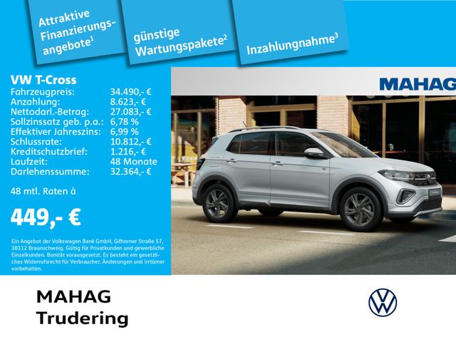 Volkswagen T-Cross 1.5 TSI R-Line Navi|MatrixLED|RearView|L