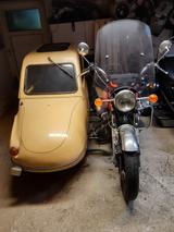Moto Guzzi 1000 Convert mit Clipper Beiwagen - MOTO GUZZI GESPANN