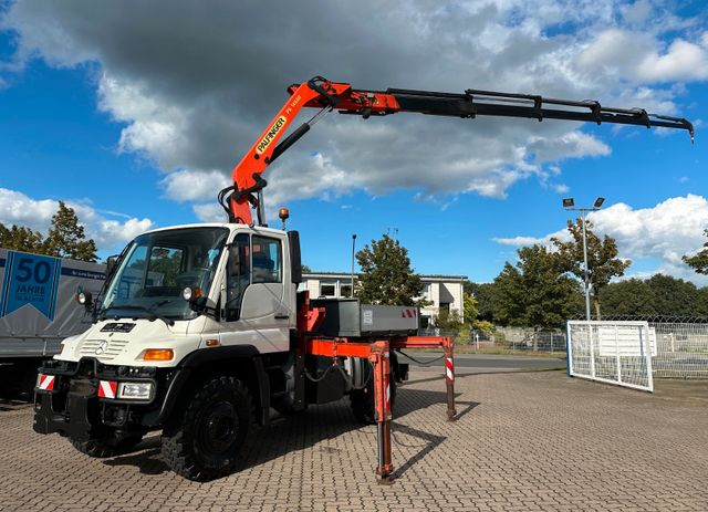 Unimog U400 Palfinger PK 14.600/ Korb/Winde/Bergstütze