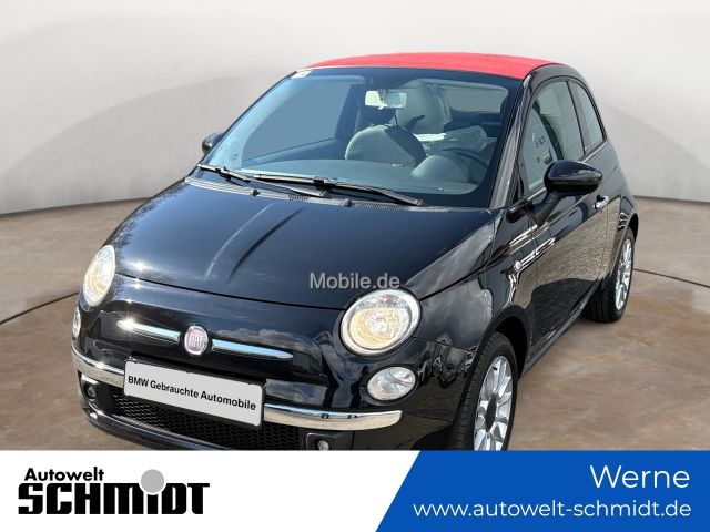 Fiat 500 1.2 8V Lounge Cabrio + 1.Hand + TÜV-12.2025