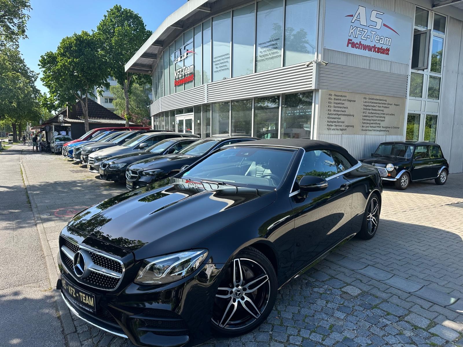 Mercedes-Benz E 200 Cabrio AMG Line Leder Navi Kamera Burmeste