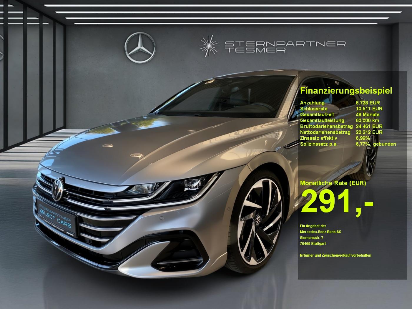 Volkswagen Arteon Shooting Brake R-Line Carbon+Ambiente+DAB