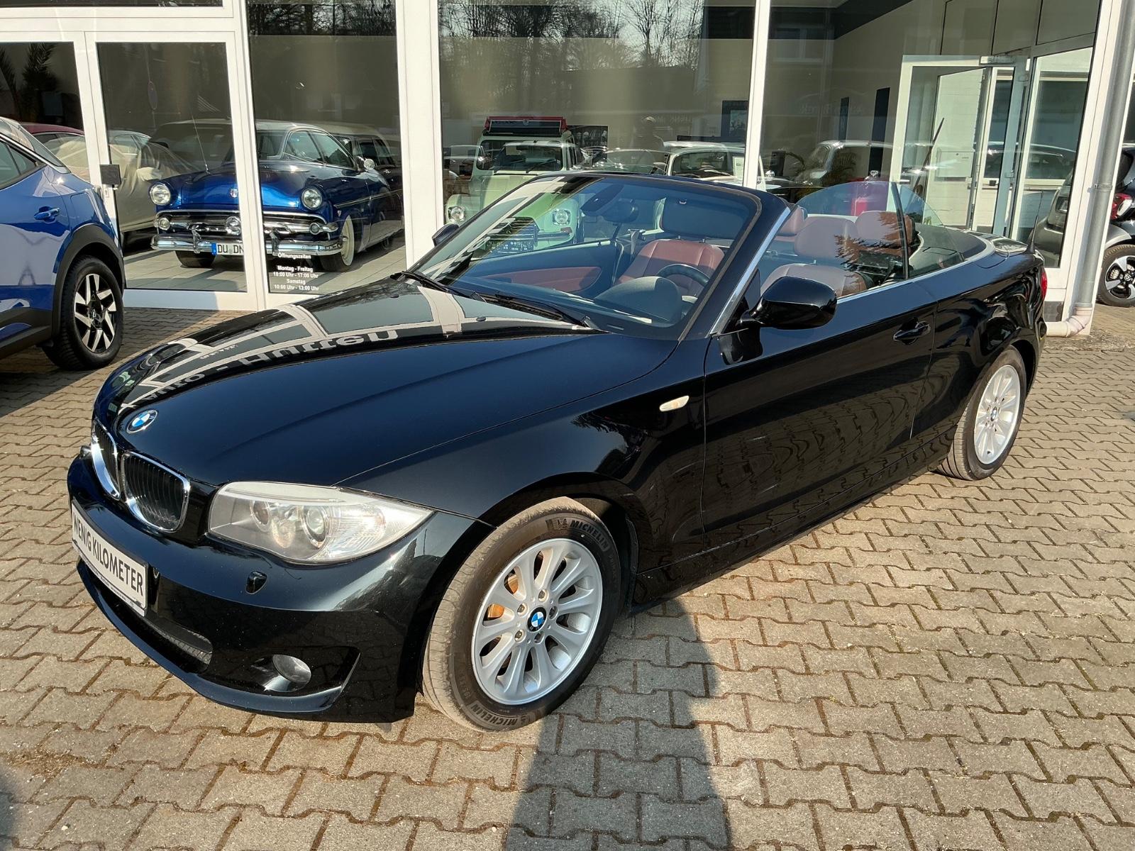 BMW 118 I Cabrio Leder Shz. E-Verdeck Klimaautom.