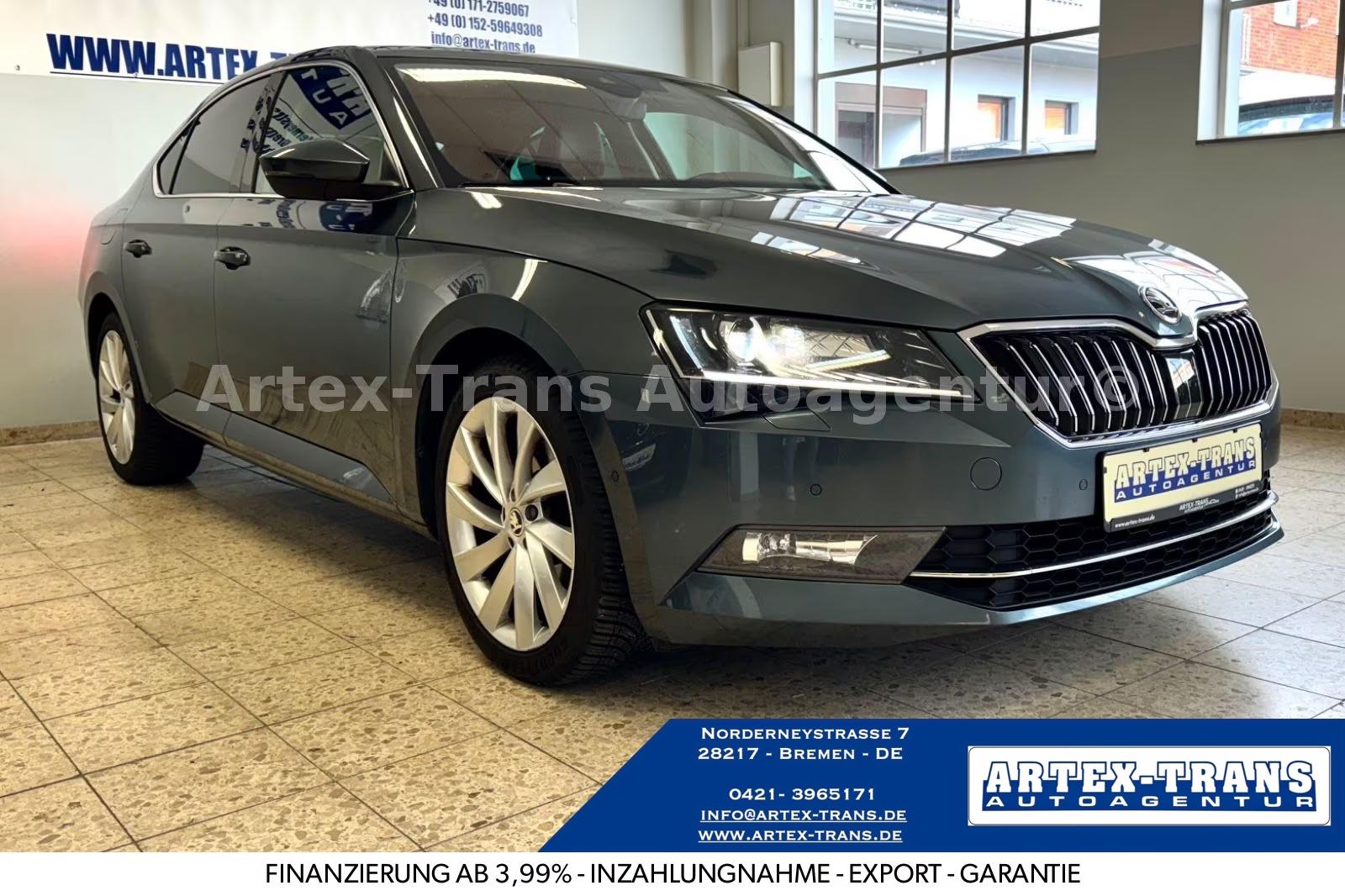 Skoda Superb Style DSG/NAV/KAMER/ALCANTA/ACC/SHZ/AHK