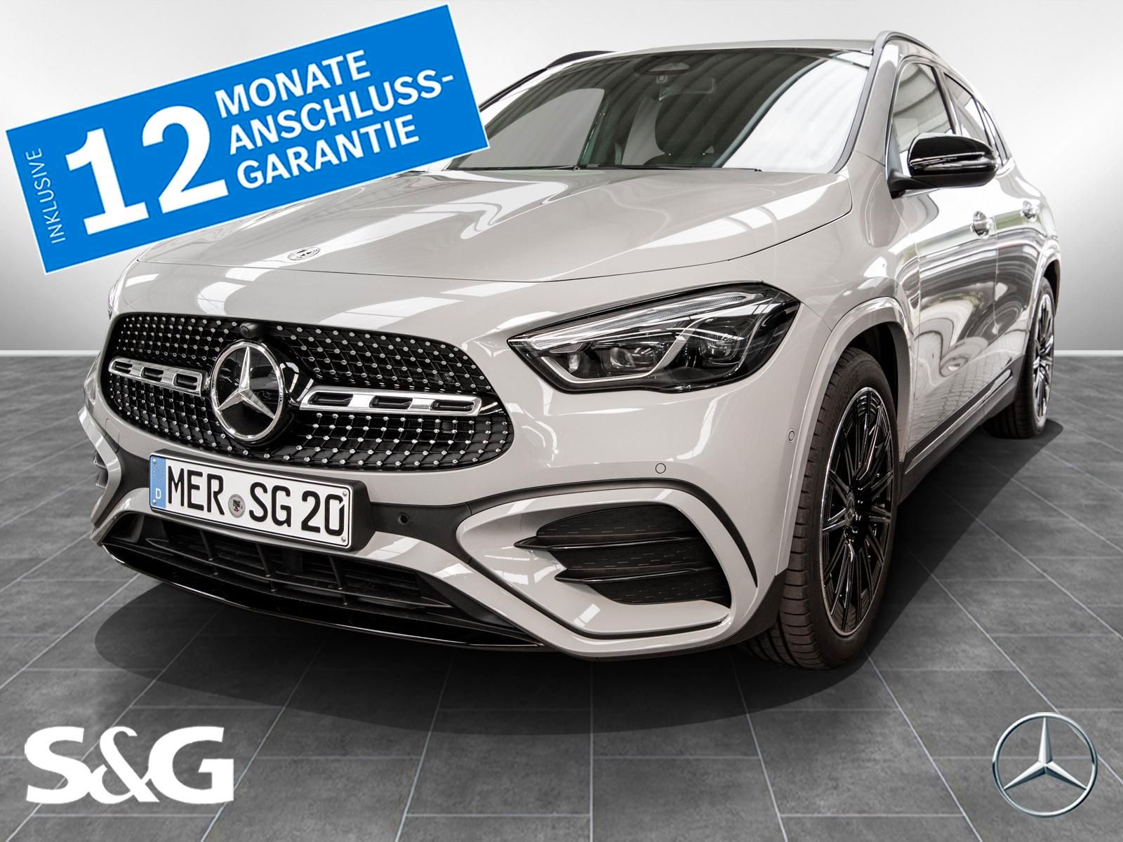 Mercedes-Benz GLA 200 d AMG MBUX+RüKam+M-LED+AHK+Night+DAB