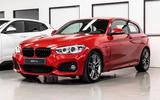 BMW 120i M-SPORT LED NAV TMP SHZ PDC BT USB HiFi 18" - rote BMW 120