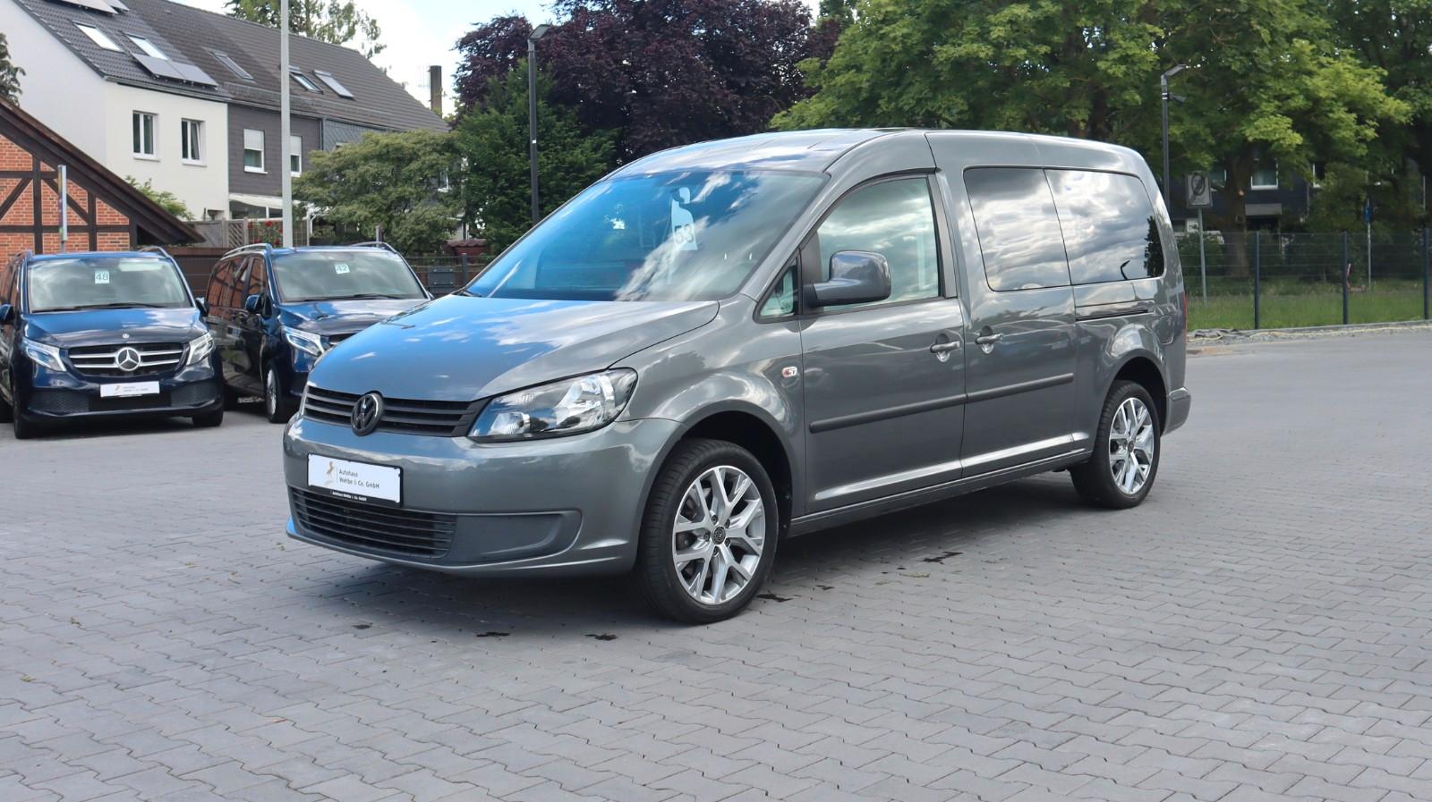 Volkswagen Caddy 1.6 TDI DSG Rollstuhlrampe R.Cam StandHz.