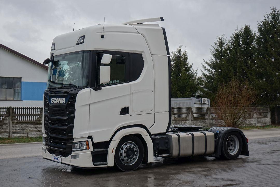 Scania S 450 / EURO 6 / MEGA / LOW DECK / AUTOMAT /