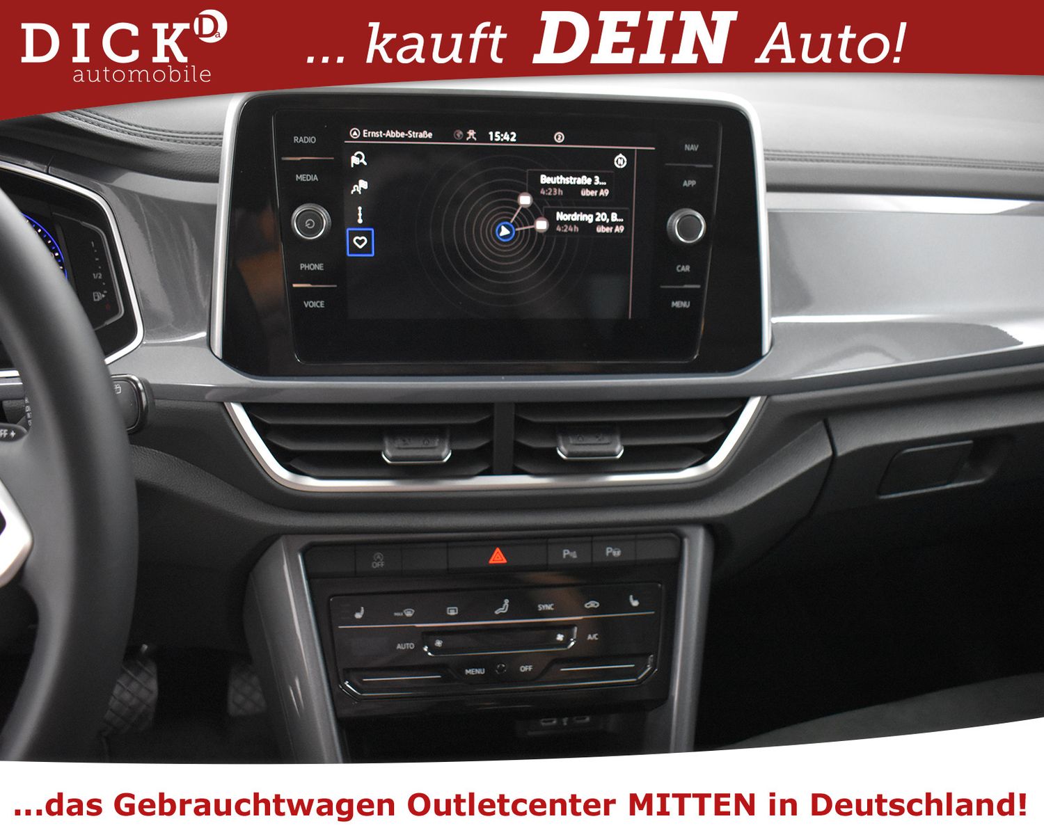 VW T-Roc 1.5TSI DSG Style NAV+KAM+LED+AHK+ACC+VIRTU - Image 16