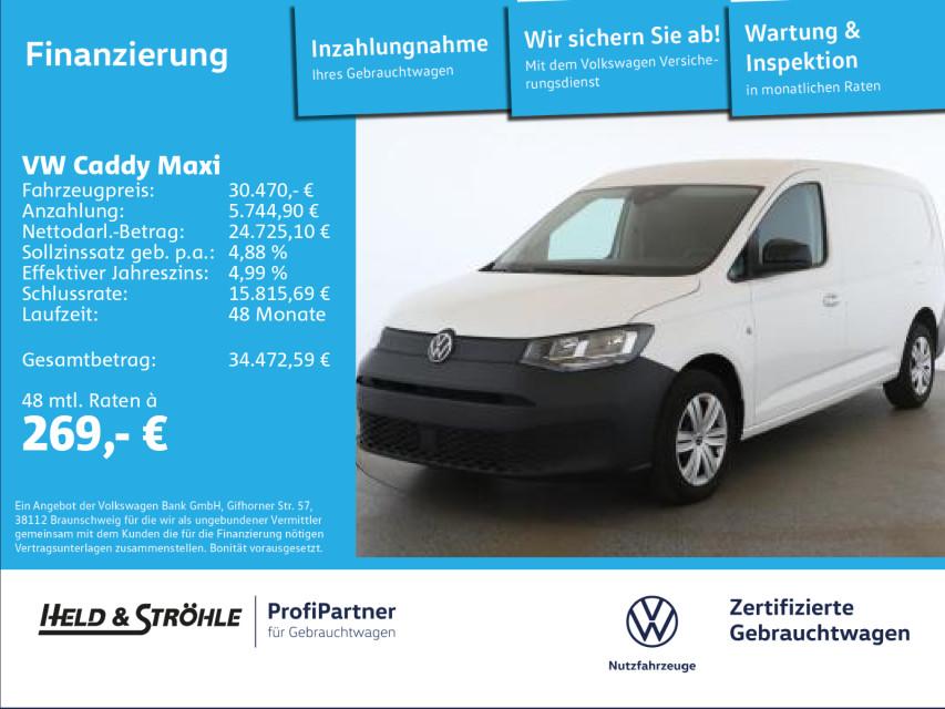 Volkswagen Caddy Maxi Cargo 2.0 TDI DSG AHK NAV KAM SHZ