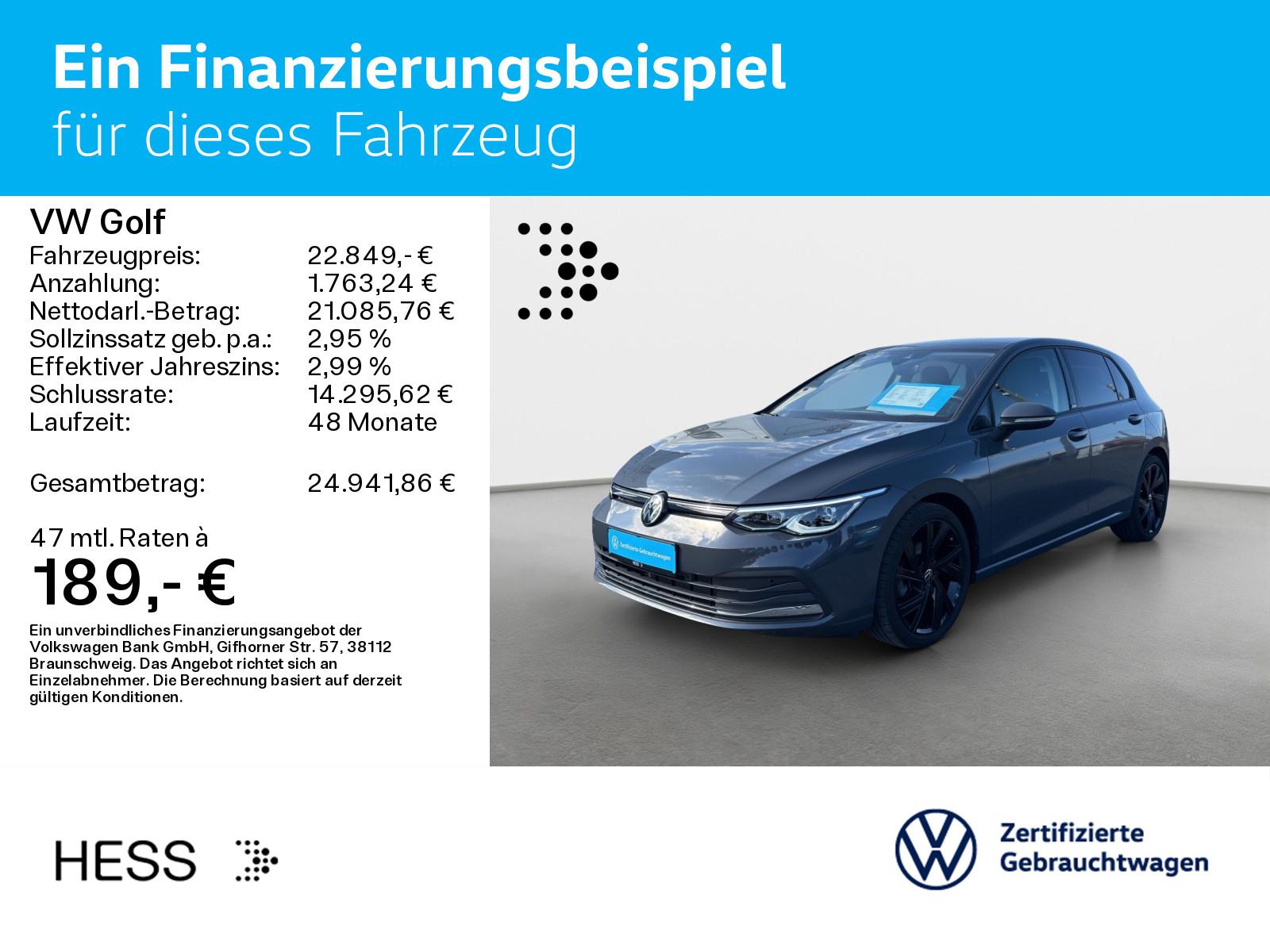 Volkswagen Golf VIII 1.0 eTSI DSG MOVE*LED*PANO*KAMERA*PDC*, миниатюра 28