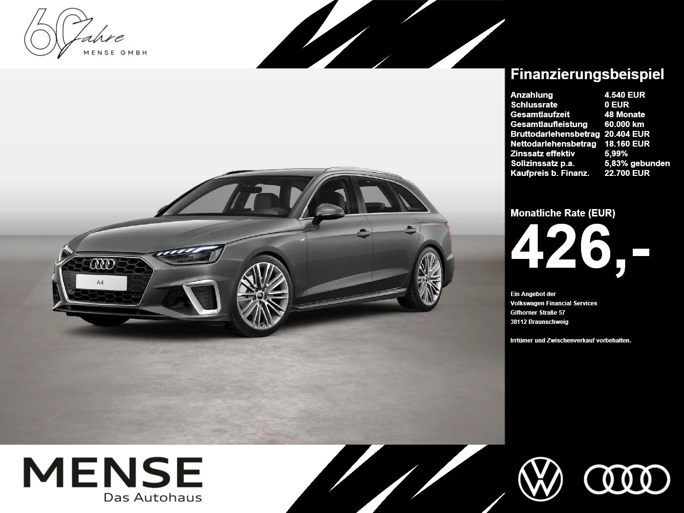 Audi A4 Avant 35 TDI S tronic S-Line LED Navi Kamera