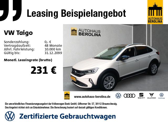 Taigo 1.0 TSI Style DSG *NAV*App-Connect*SHZ*