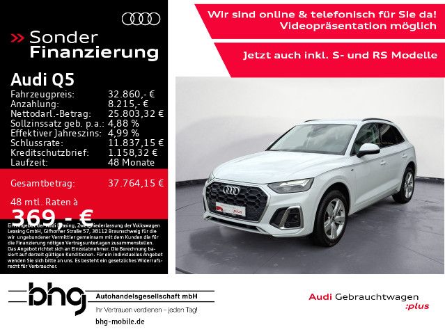 Audi Q5 S line 40TDI quattro S tronic AHK AssistTour imagem 2