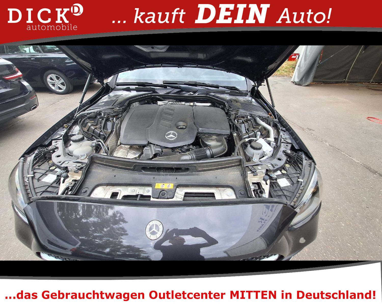 Fahrzeugabbildung Mercedes-Benz C 220d 9G AMG Line LED/NAVI/VIRTU/SHZ/HIFI/RFK