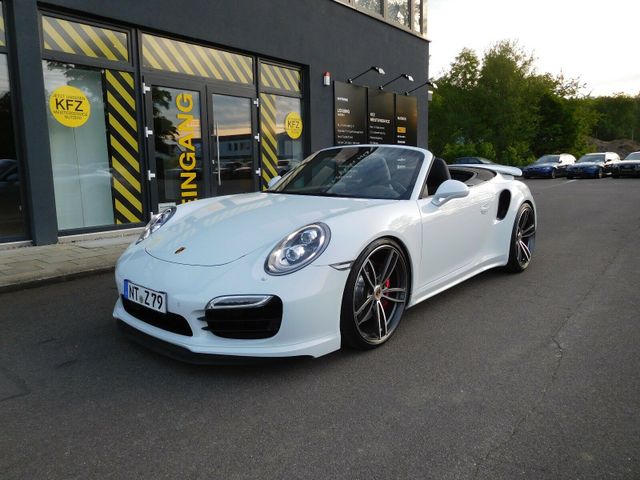 Porsche 991 /911 Turbo Cabrio BRD TECHART 21 ZOLL RÄDER