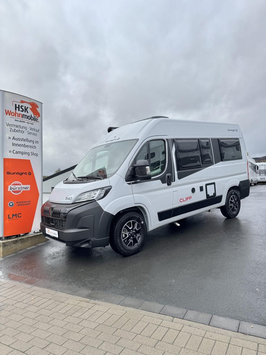 Sunlight Cliff 540 Entry, 16"Alu,6E,REMIS,2x95Ah,AKTION