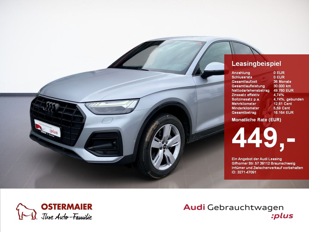 Q5 Sportback ADVANCED 45 TFSI QUATTRO AHK.HuD.MA