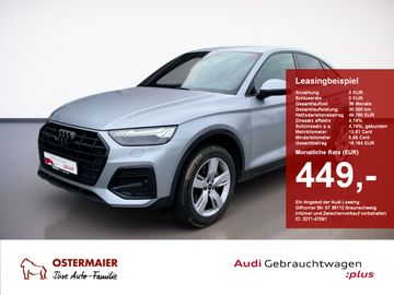Audi Leasingangebot: Audi Q5 Sportback ADVANCED 45 TFSI QUATTRO AHK.HuD.MA