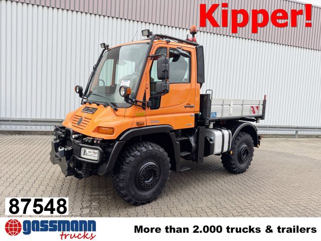 Unimog U 400 405/12 4x4, Kipper, Kommunalhydraulik,