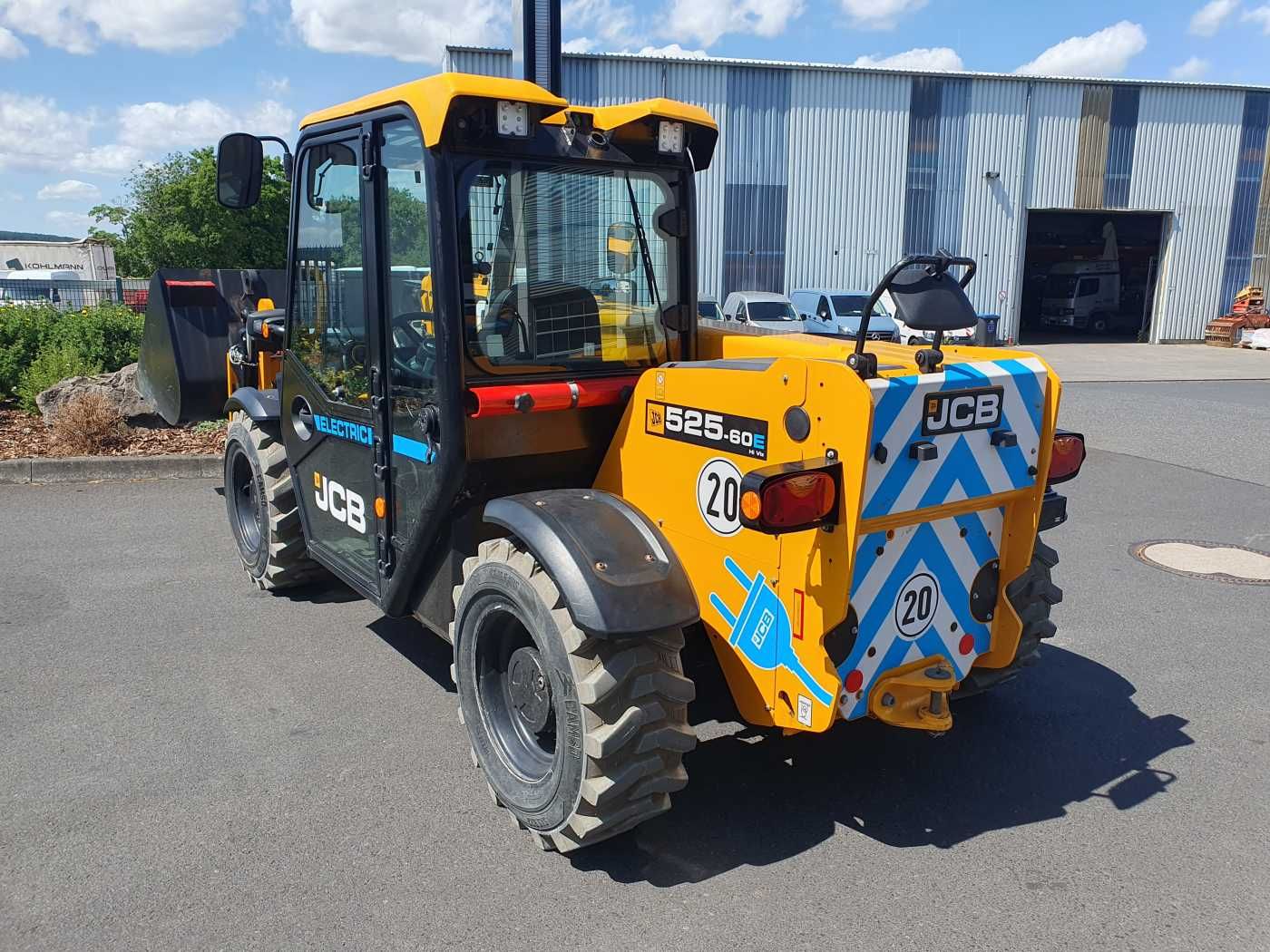 Fahrzeugabbildung JCB 525-60E / Elektro / 2022 / nur 176h / Gabel