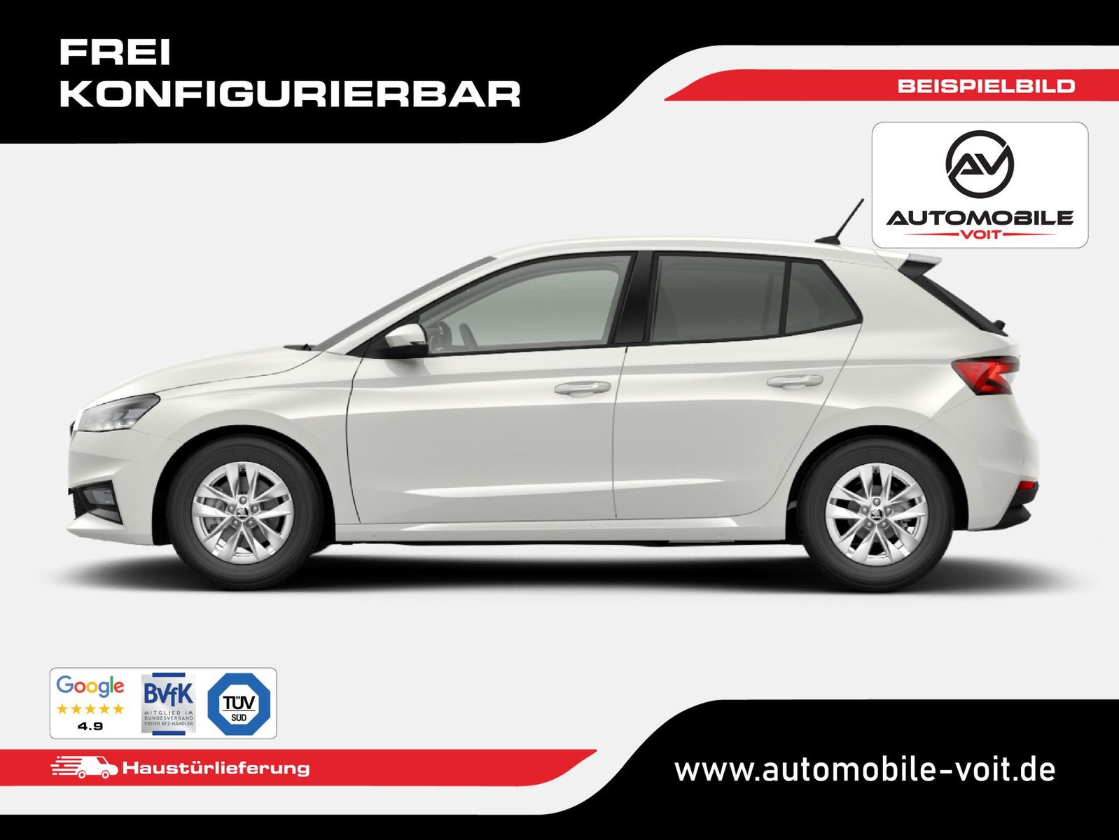 Skoda Fabia Essence Plus Modelljahr 2027 1.0 MPI 80... imagem 2