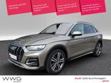Audi Q5 50 TFSI e quattro advanced S-tr. AHK HUD Pano - Audi Q5: Beige