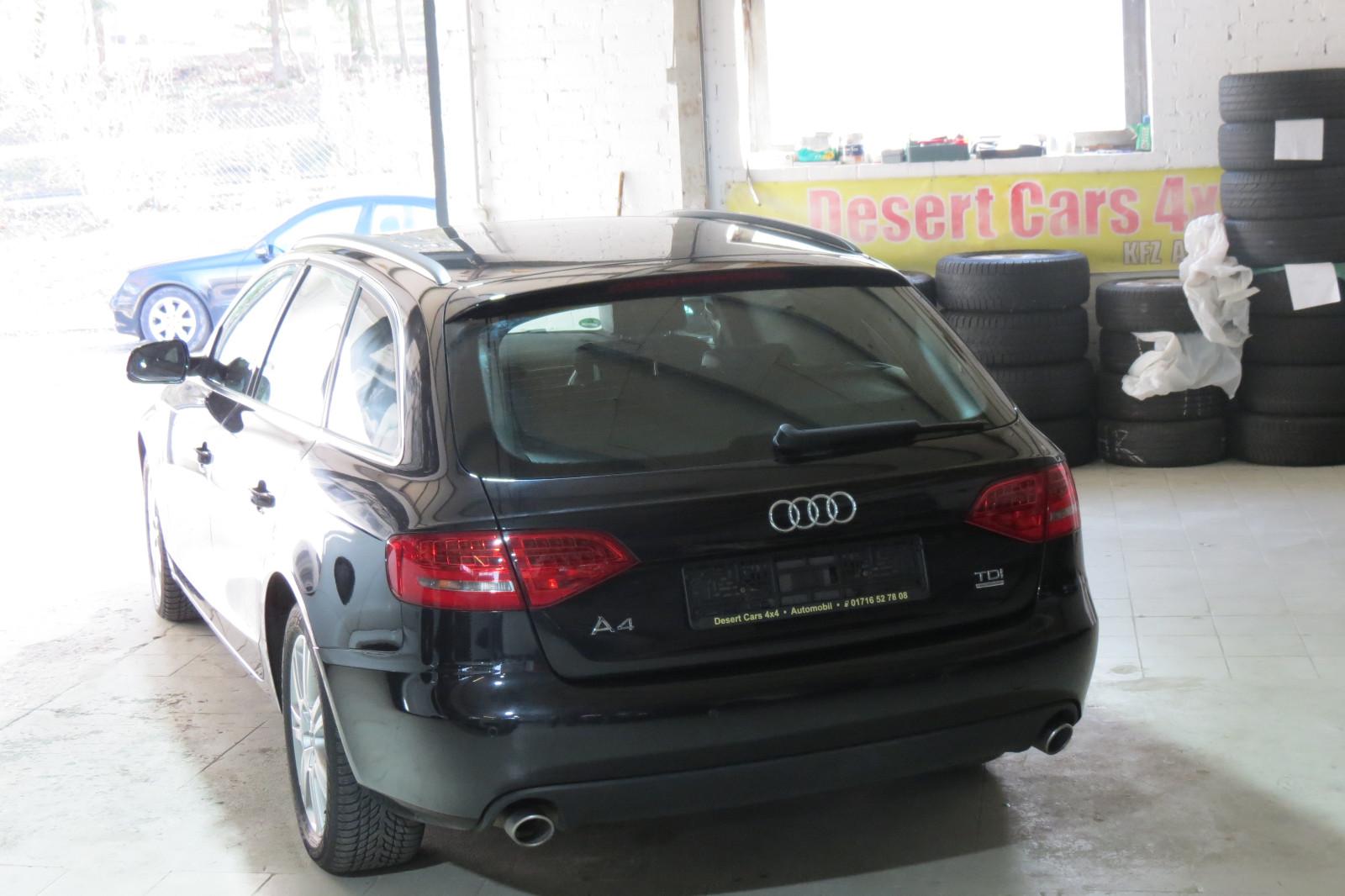 Audi A4 2011 — rear view