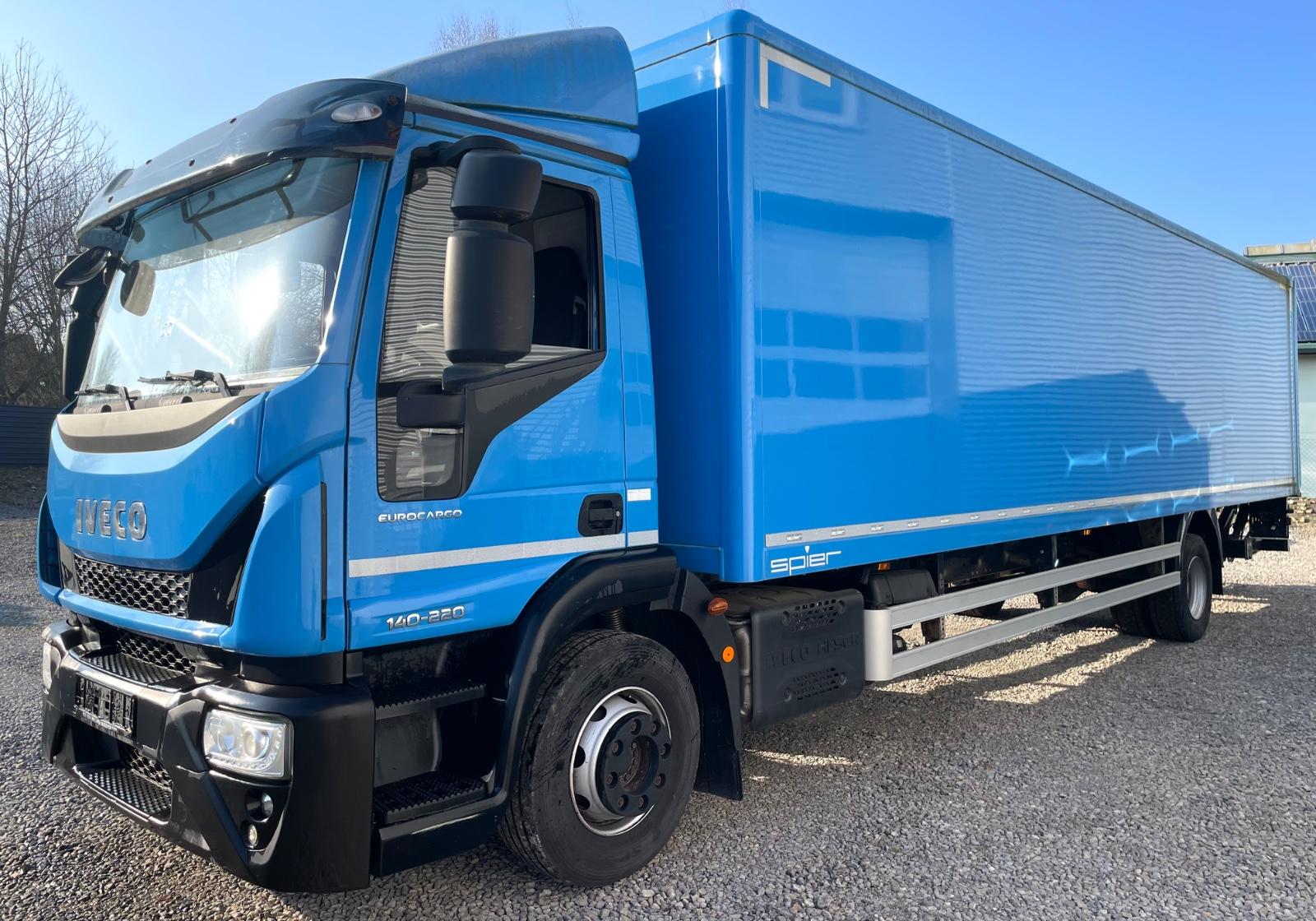 Iveco 140E22 6 Zyl. Koffer 9,10 mtr. Motor neu TOP