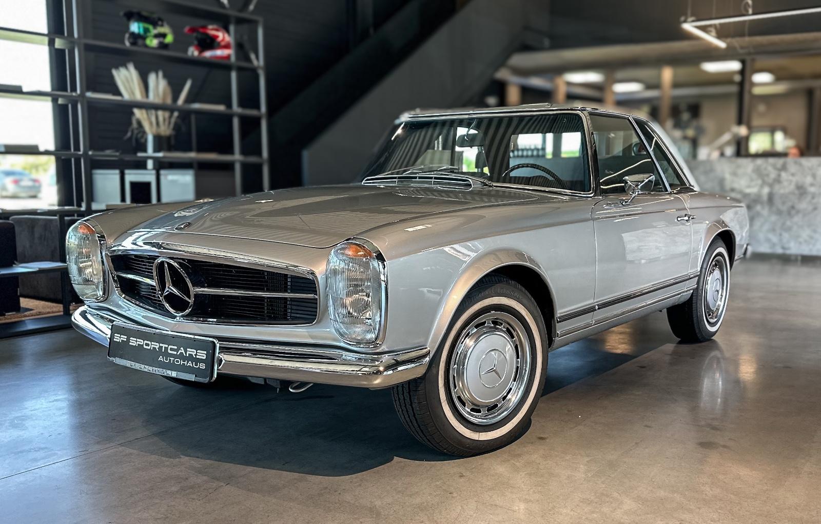 Mercedes-Benz SL 280 Pagode silber/schwarz - TOP -MÜNCHEN